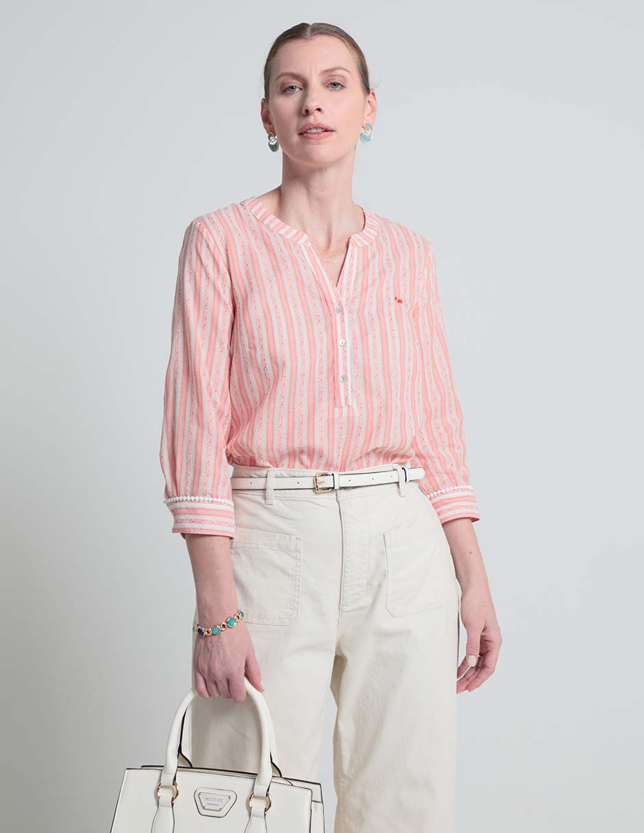 Blusa manga 3/4 para mujer 1