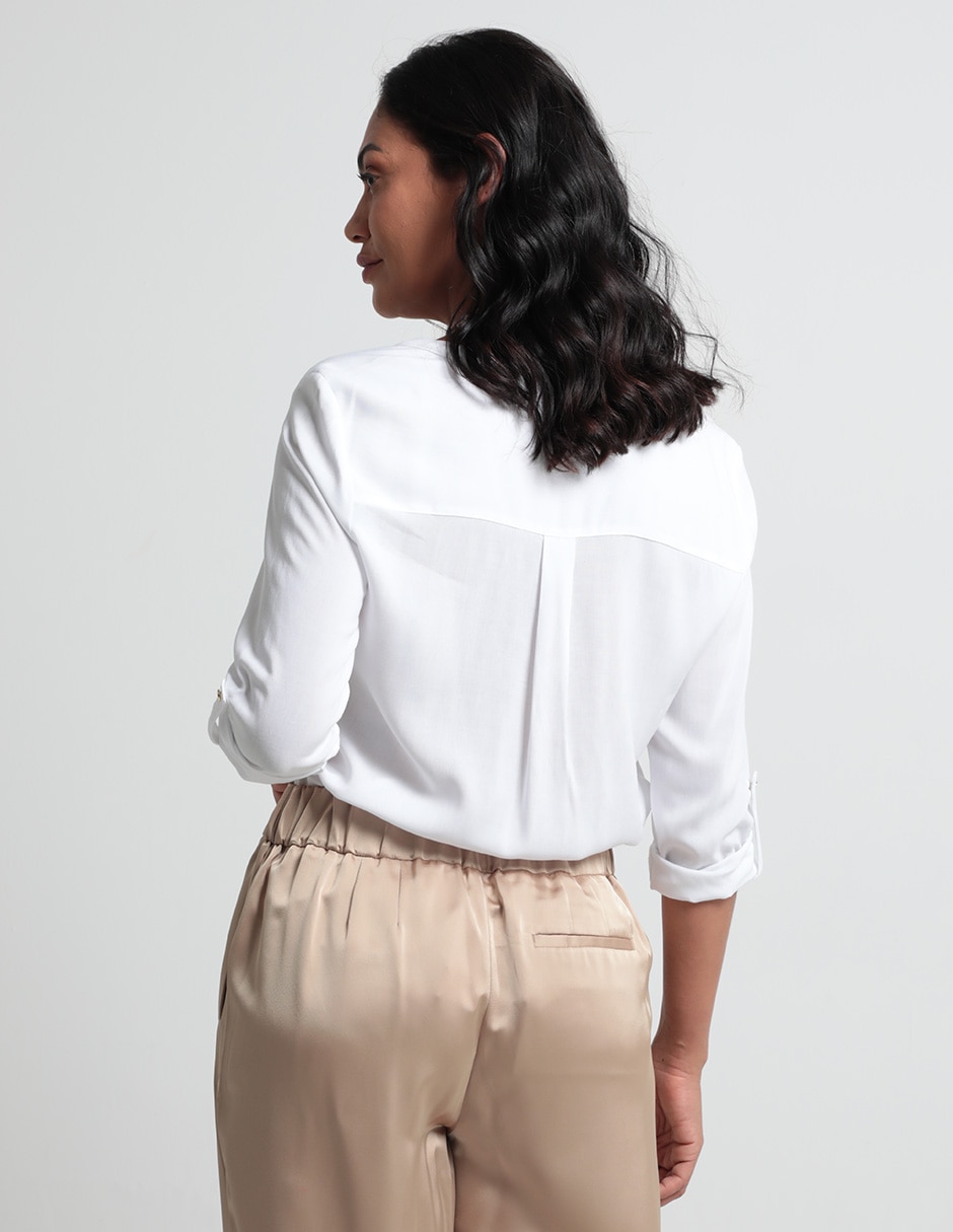 Blusa manga larga para mujer 2