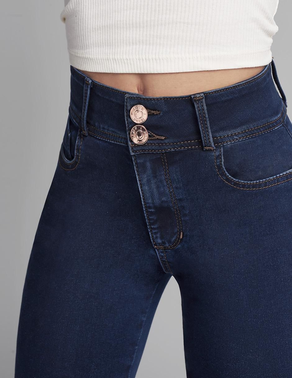 Jeans ultra skinny 0118stob corte cintura alta para mujer 4