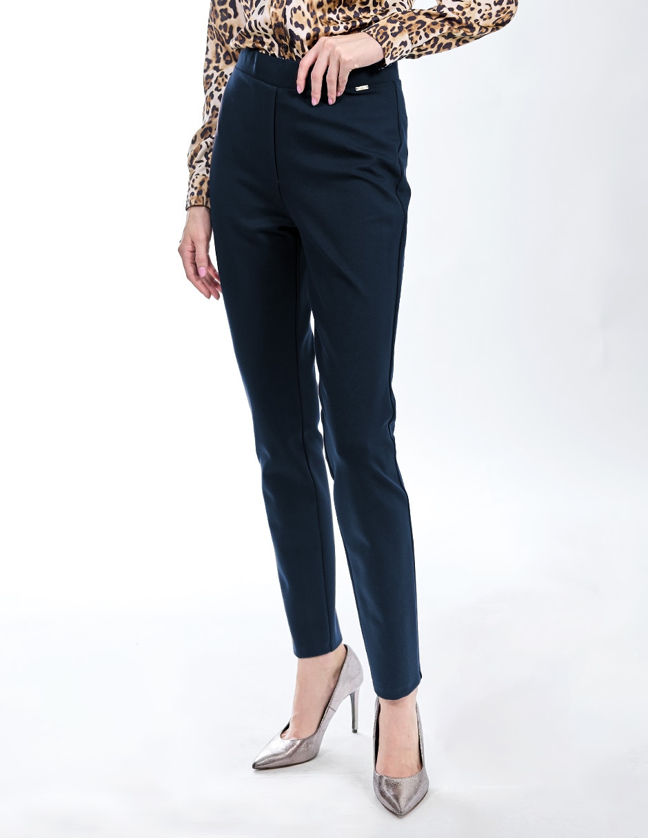 Legging a la cintura con elástico para mujer