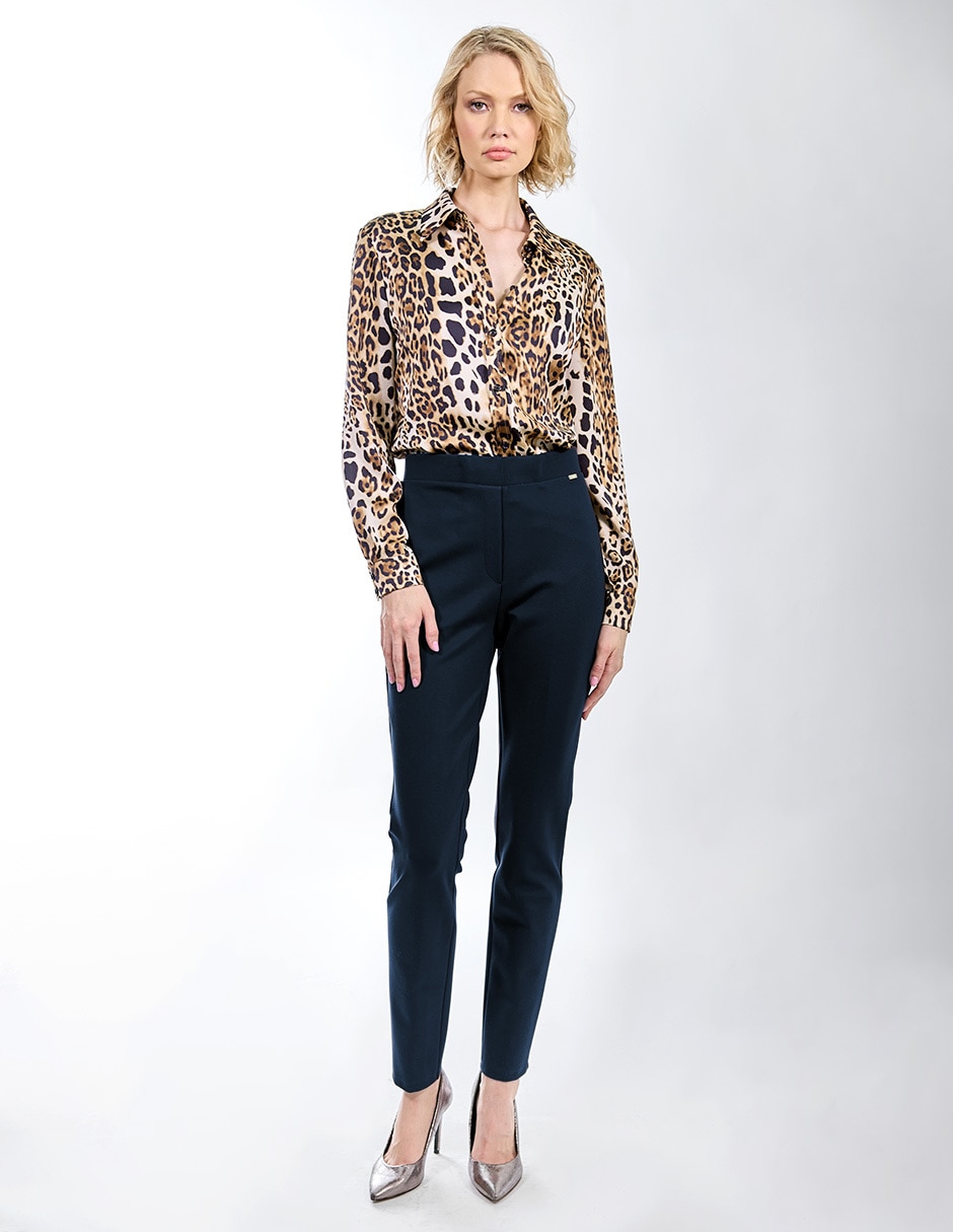 LEGGING FOLEY'S BD218, 38, AZUL MARINO