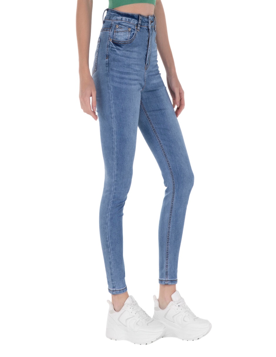 "jeans/jegging/jeans jogger" skinny forever 21 jeans skinny "corte" cintura "para mujer"