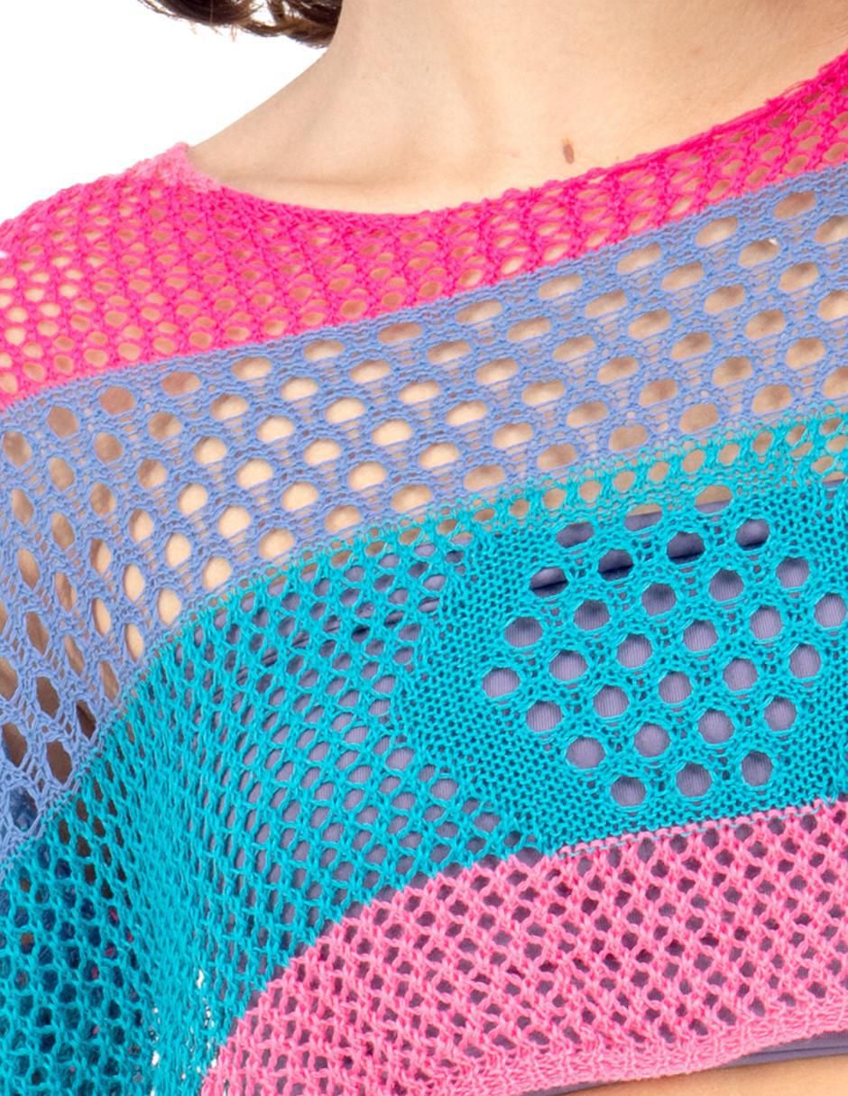 Suéter cuello redondo para mujer 4