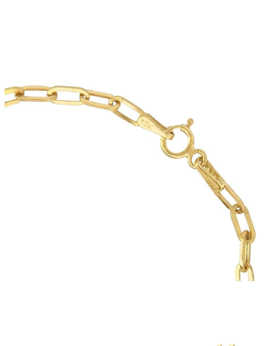 Pulsera de oro 10 K con acabado pulido 2