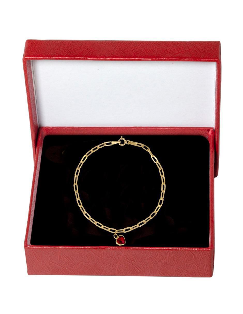 Pulsera de oro 10 K con acabado pulido 3