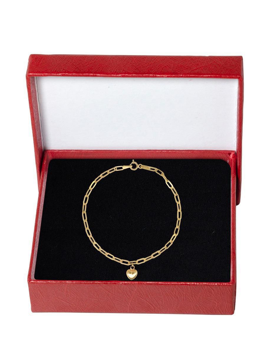 Pulsera de oro 10 K con acabado pulido 3