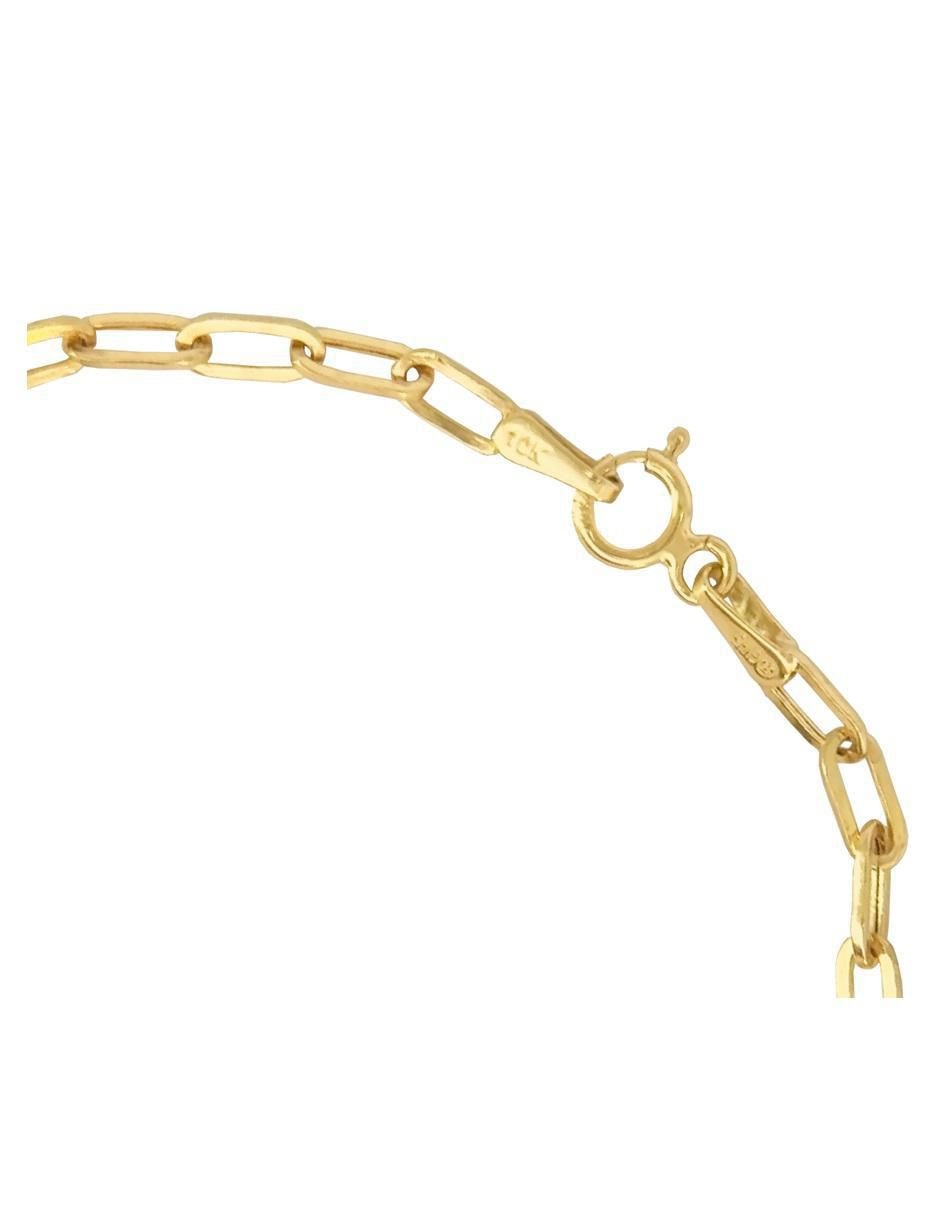 Pulsera de oro 10 K con acabado pulido 2