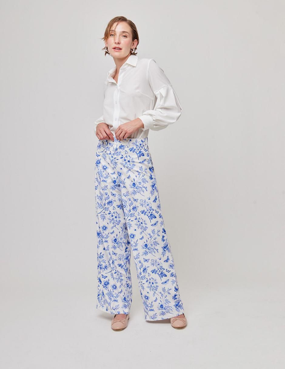 Pantalón amplio para mujer 3