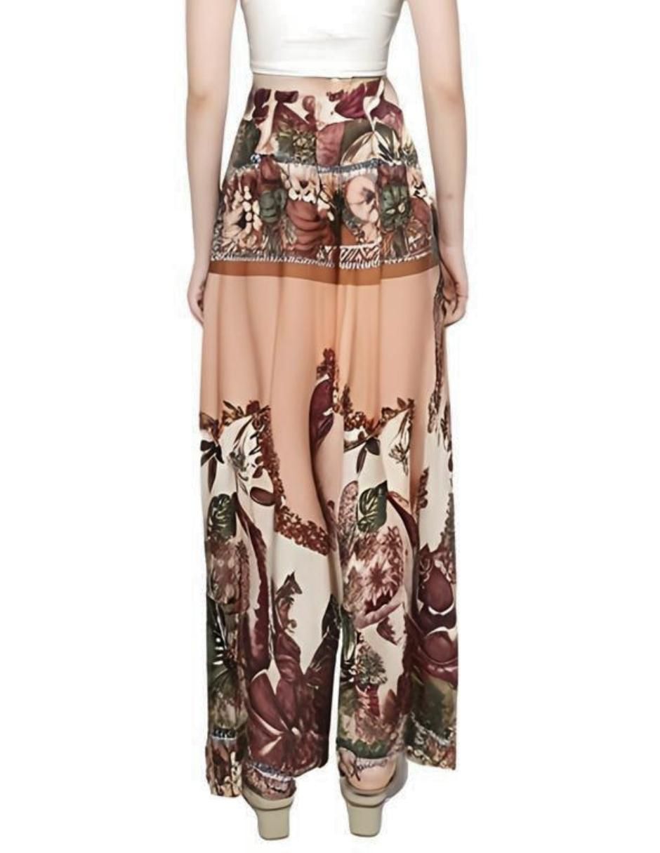 Pantalón regular amplio para mujer 3