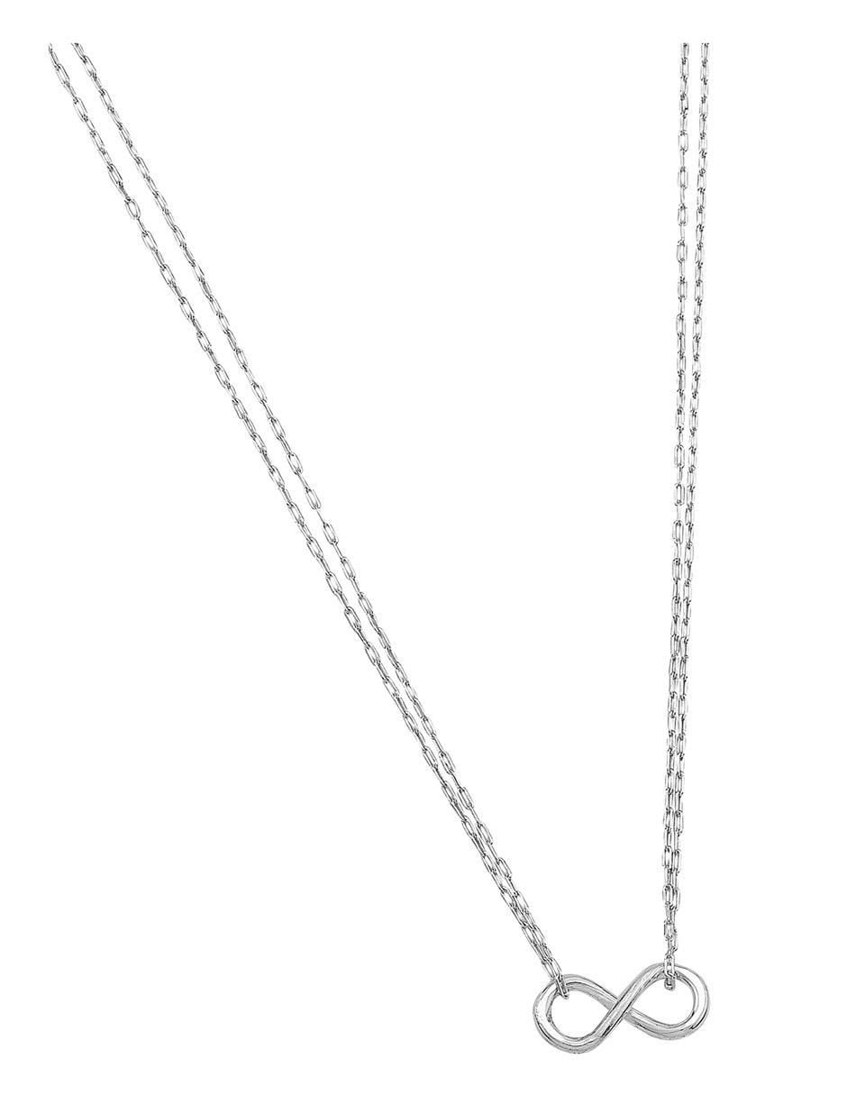Collar de infinito de plata P 925 2