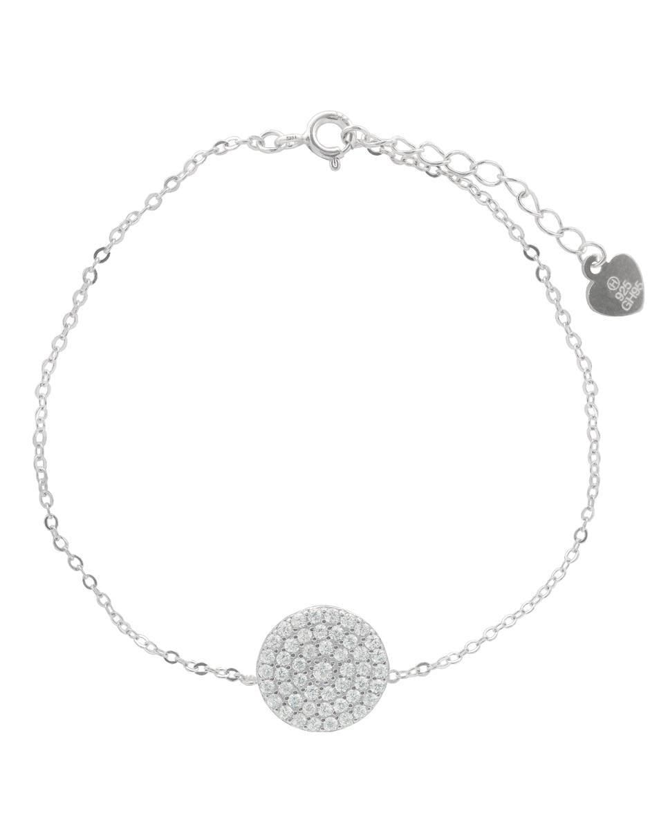 Pulsera de plata P 925 con acabado pulido