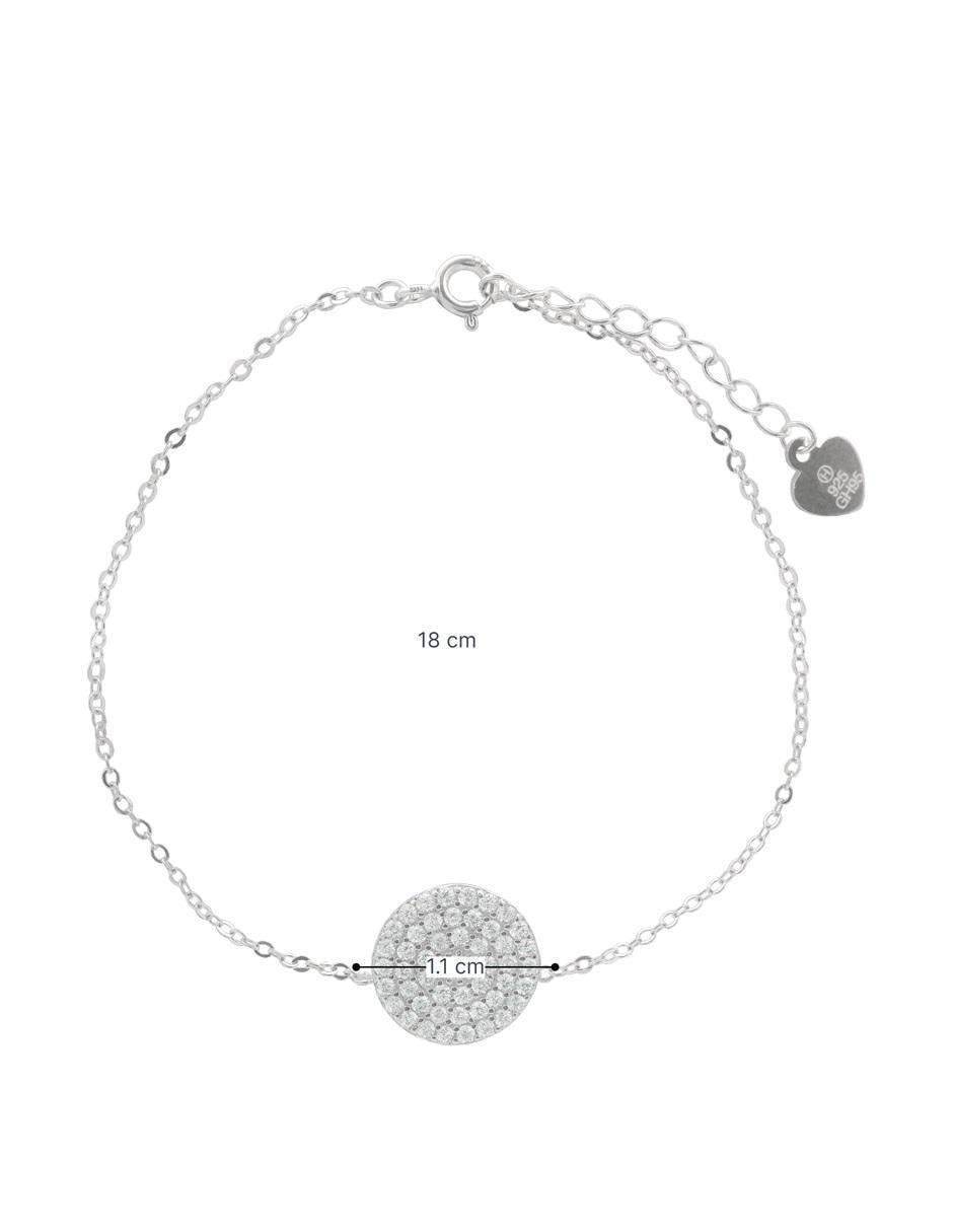 Pulsera de plata P 925 con acabado pulido 5