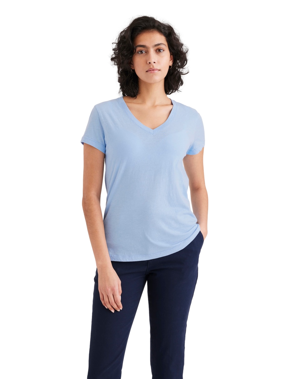 Blusa manga corta para mujer 1