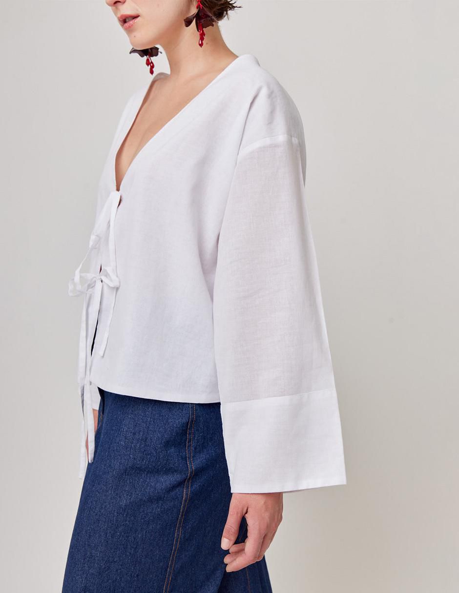 Blusa manga larga para mujer 6