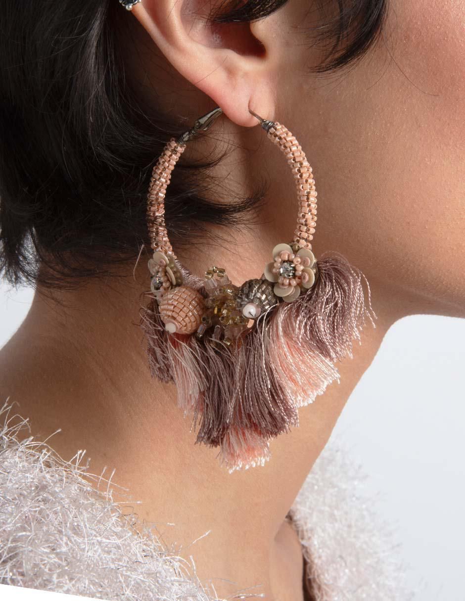 Aretes de aro circulares Ladki 3