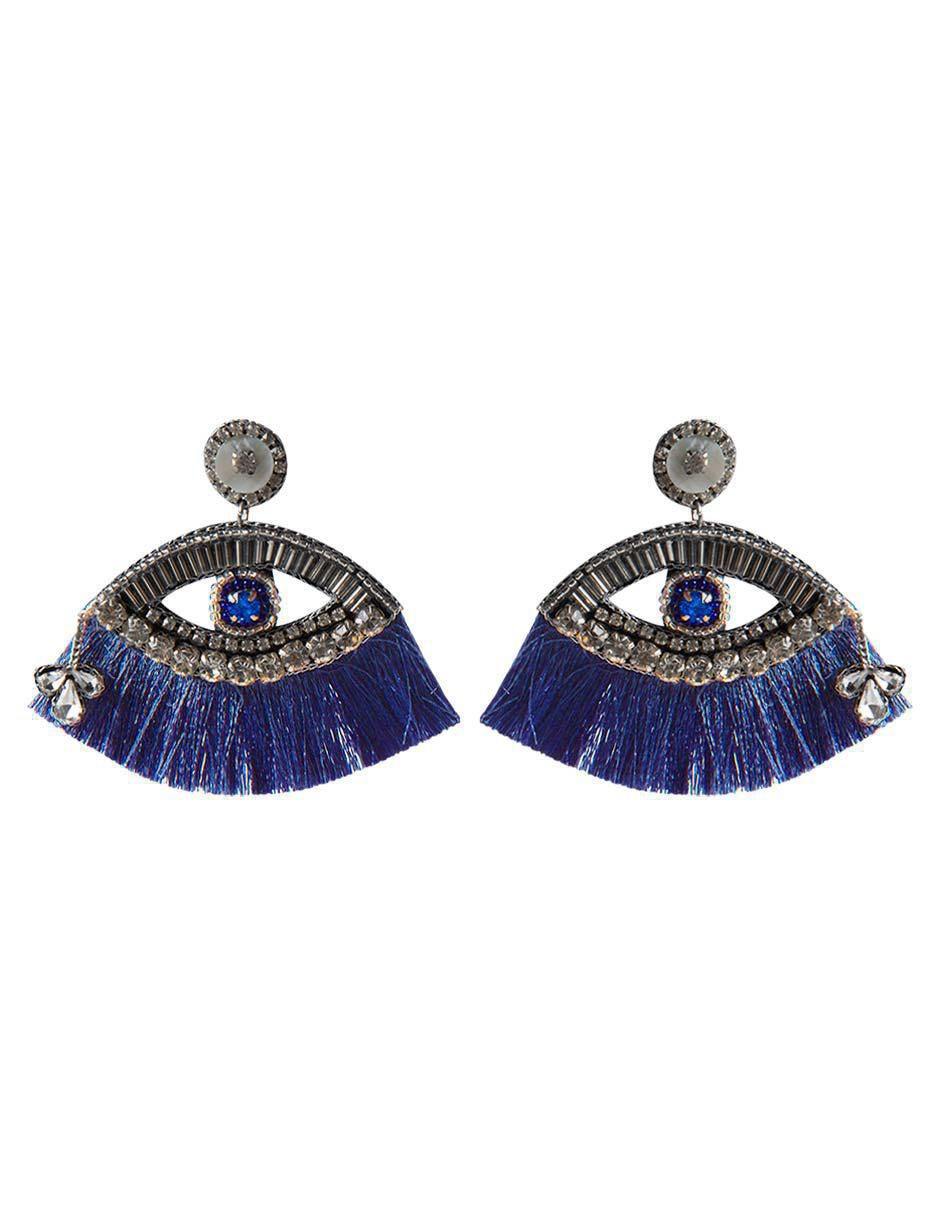 Aretes de ojo Aankh con acabado brillante fantasía Aretes de ojo Aankh con acabado brillante fantasía