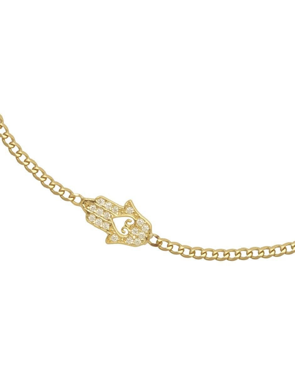 Pulsera de oro 10 K con acabado pulido 2