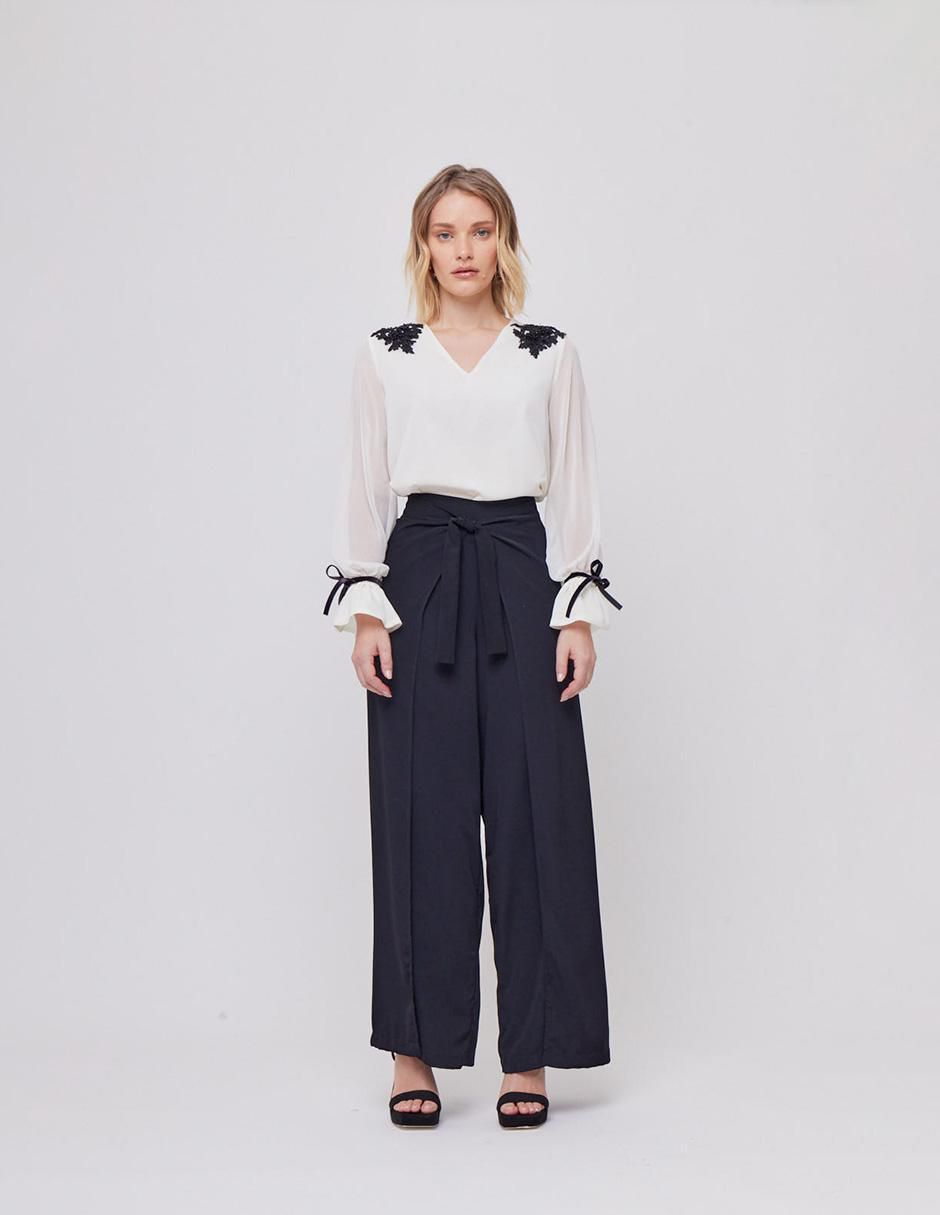 Pantalón amplio para mujer 3