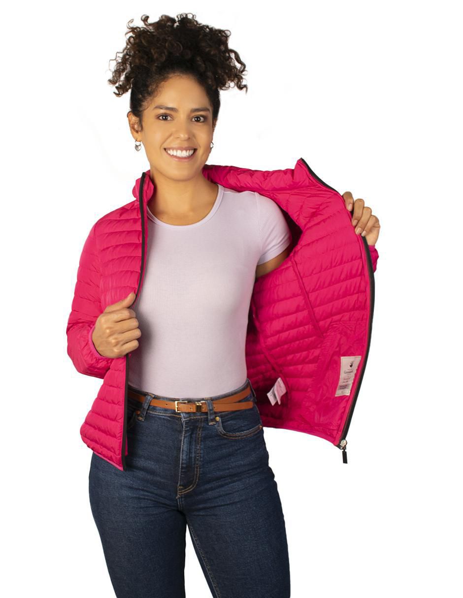 "chamarra" acolchada greenlander no impermeable "de" poliéster "para mujer"