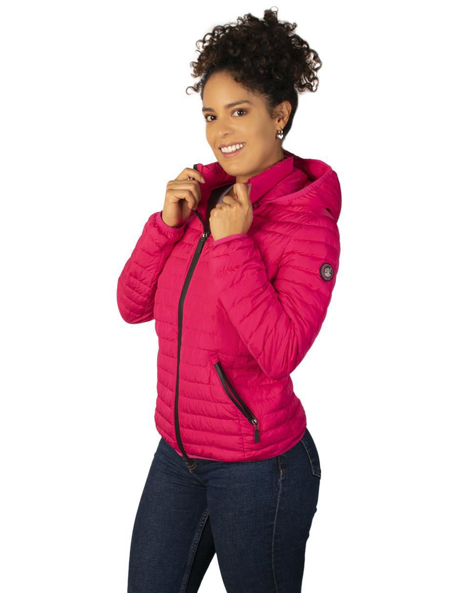 "chamarra" acolchada greenlander no impermeable "de" poliéster "para mujer"