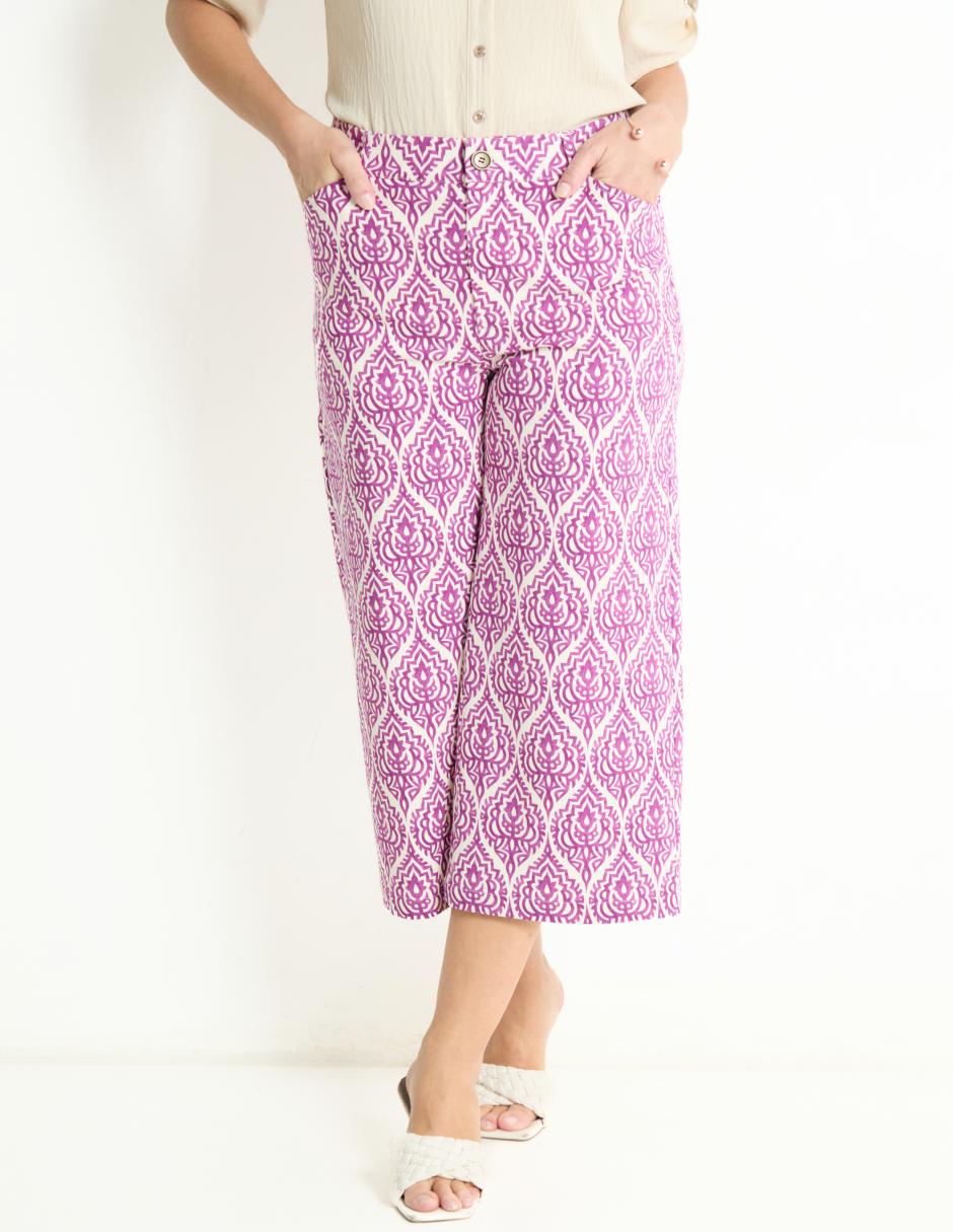 Pantalón amplio para mujer