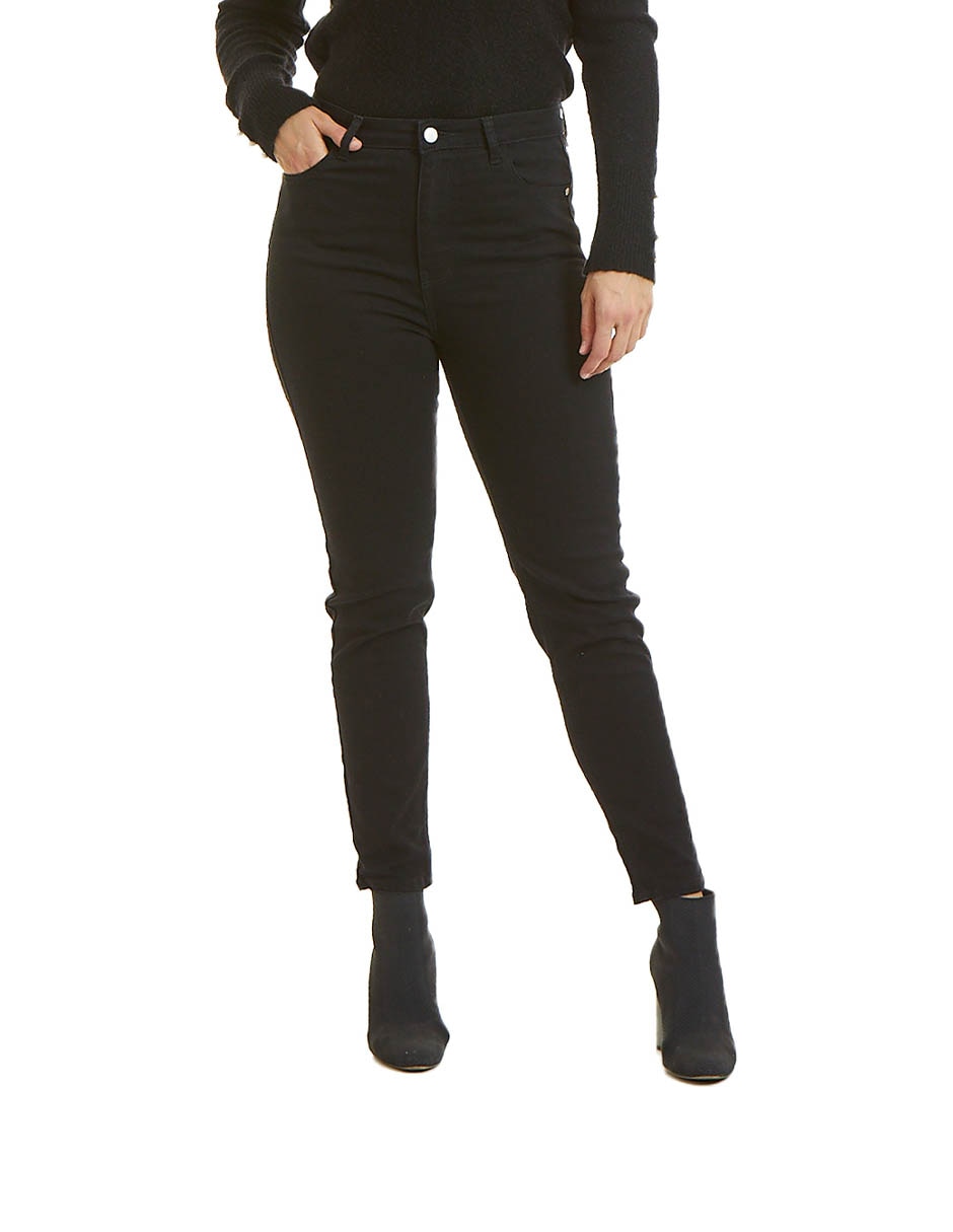 Jeans straight Borja corte cintura para mujer 1