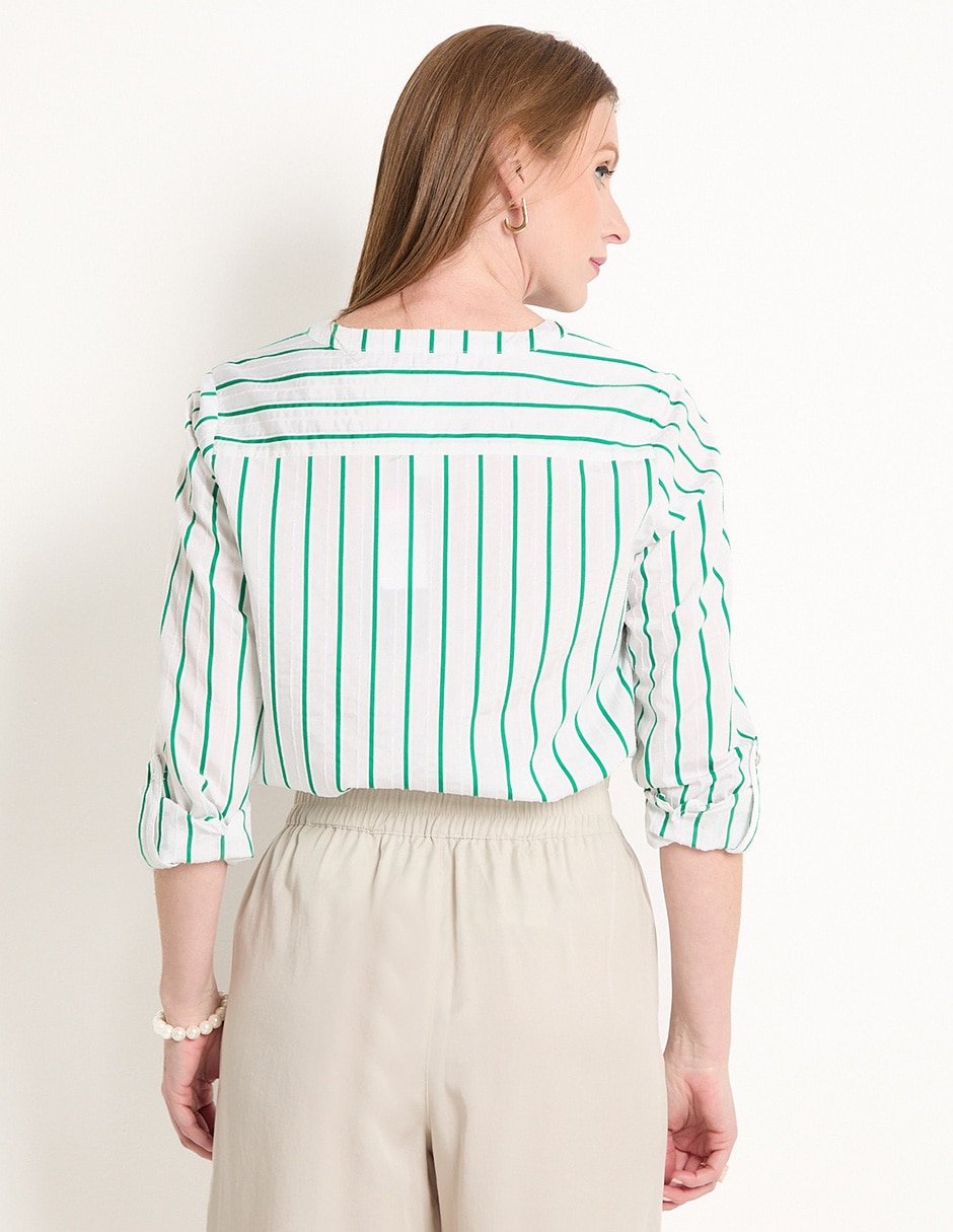 Blusa manga larga para mujer 2