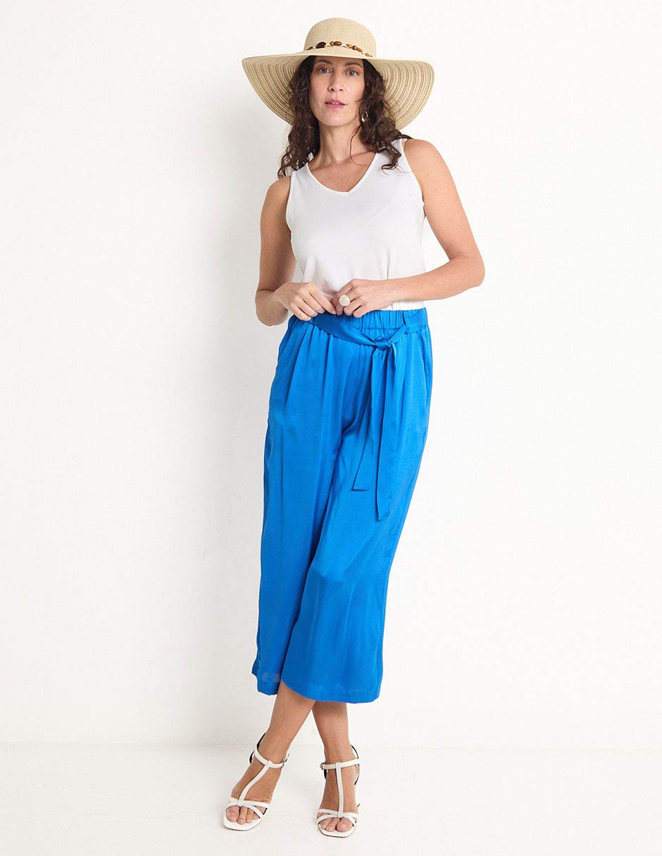 Pantalón relaxed amplio para mujer 3