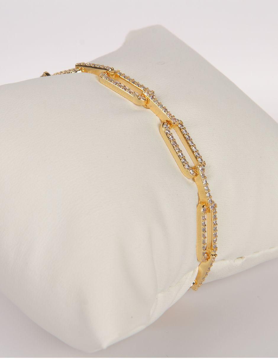 Pulsera de baño de oro Cristal 4