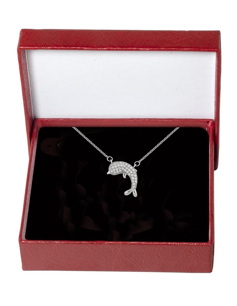 Collar de delfín de plata P 925 4