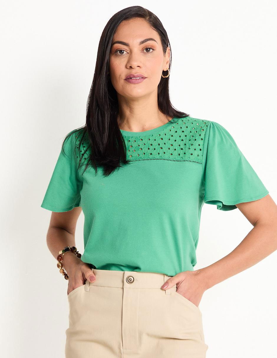 Blusa Liz Claiborne manga corta para mujer Liverpool - Main Image