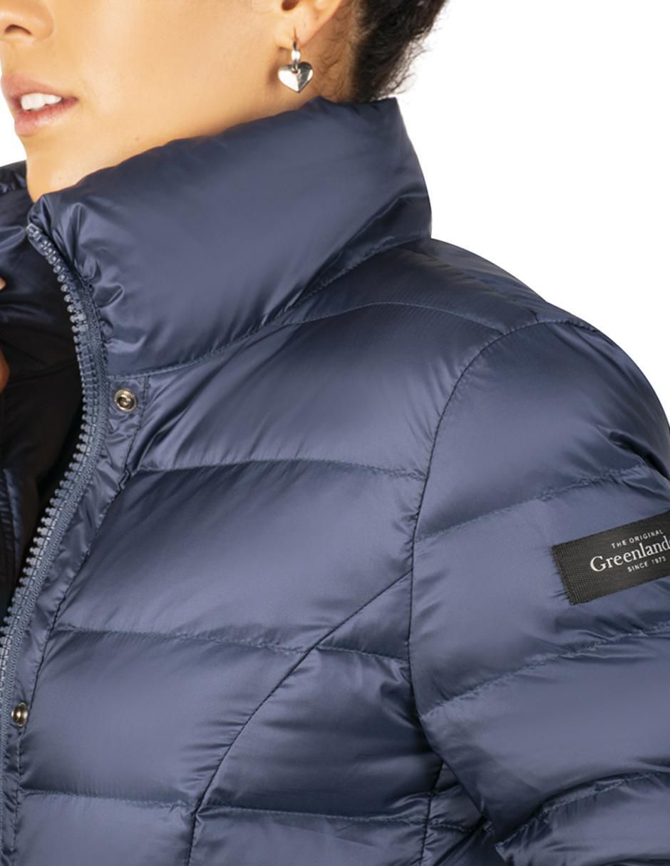 "chamarra" acolchada greenlander no impermeable "de" poliéster "para mujer"