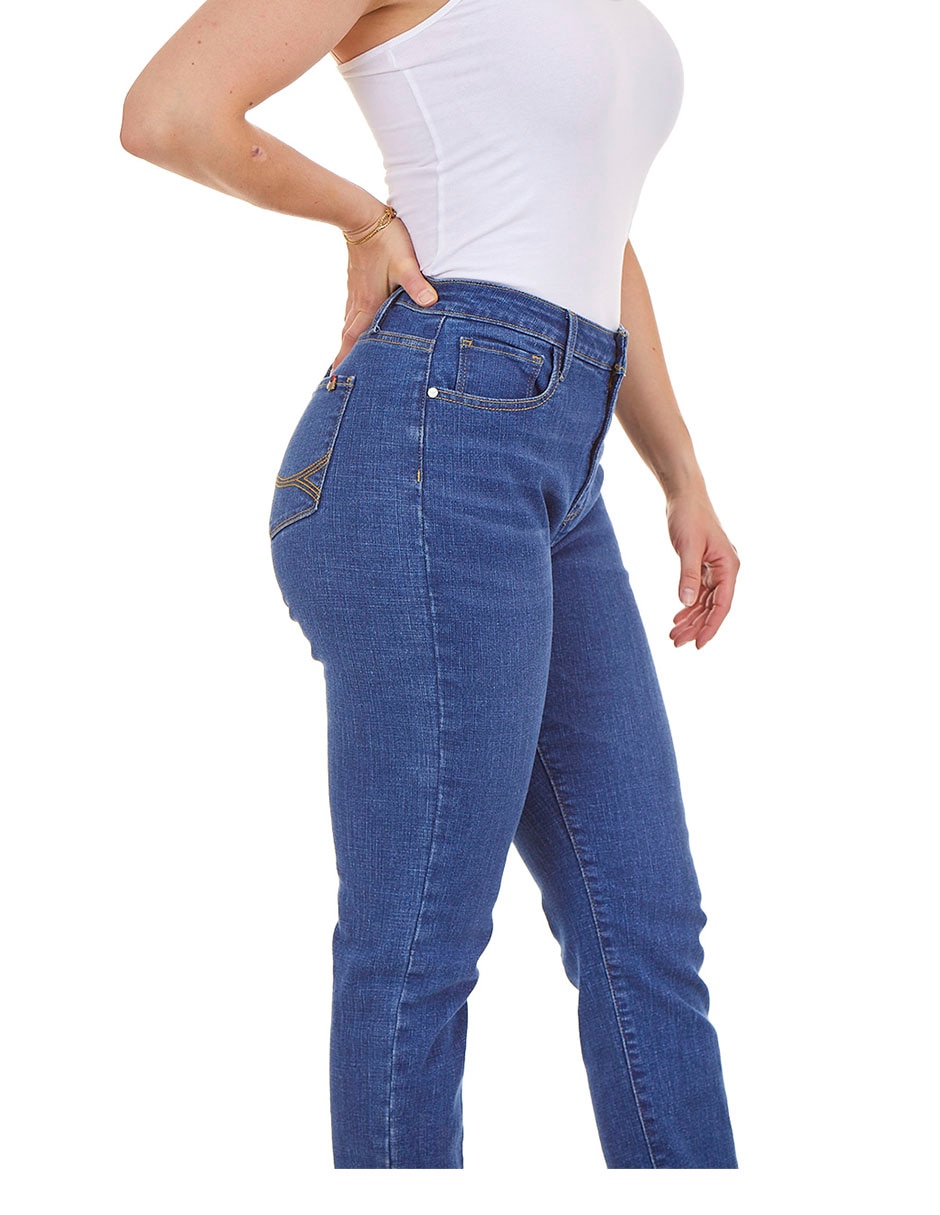 Jeans straight Adria para mujer 4