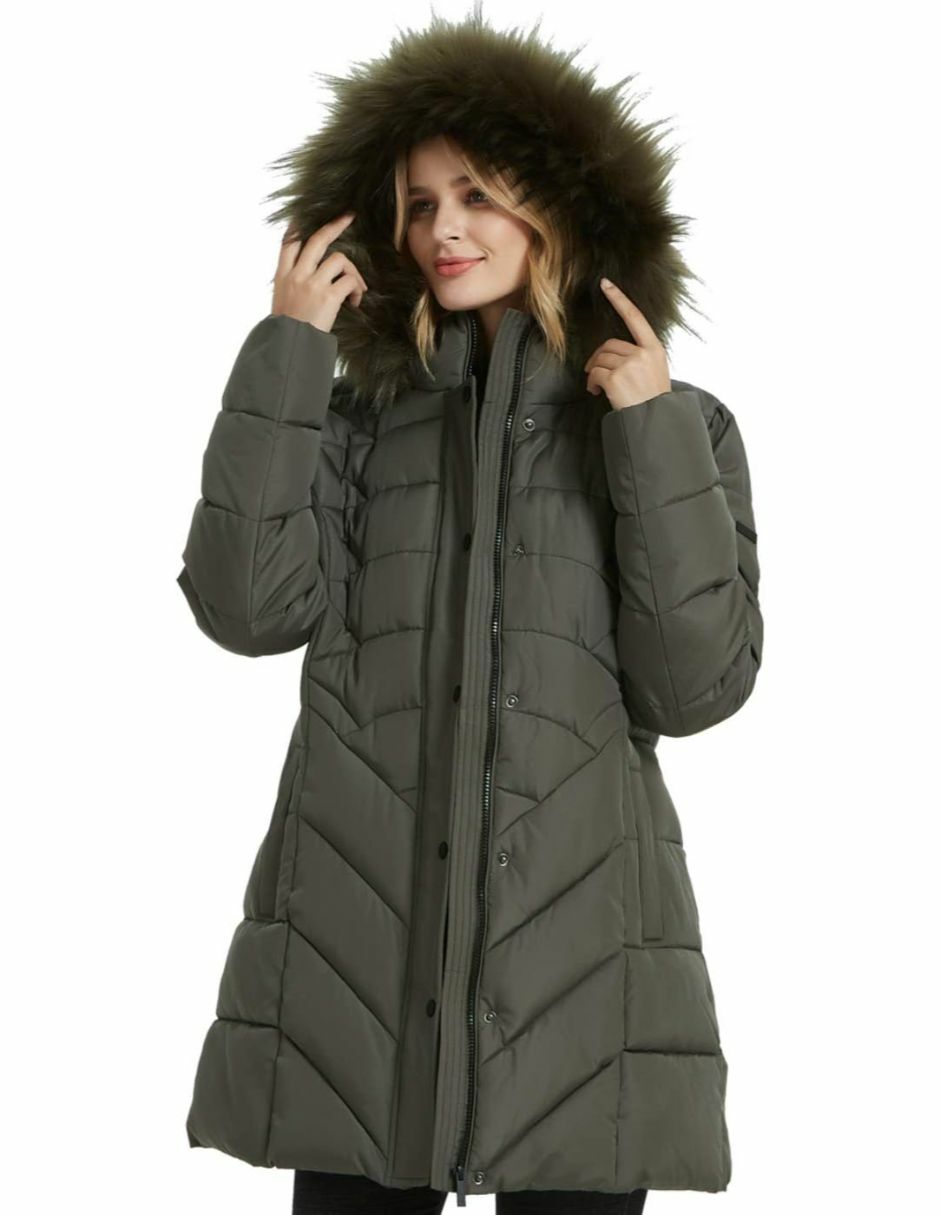 Parka Bomber Verde Militar Mujer Chaquetas De Mujer Tipo Militar
