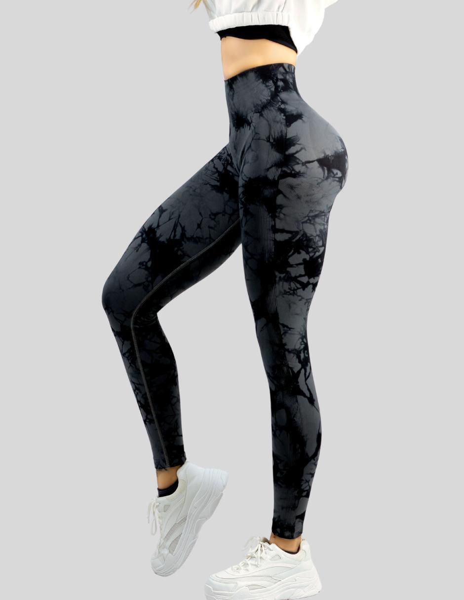 "legging/ set legging" malabis "a la (si aplica)" cintura alta "con" elástico ajustable "para mujer"