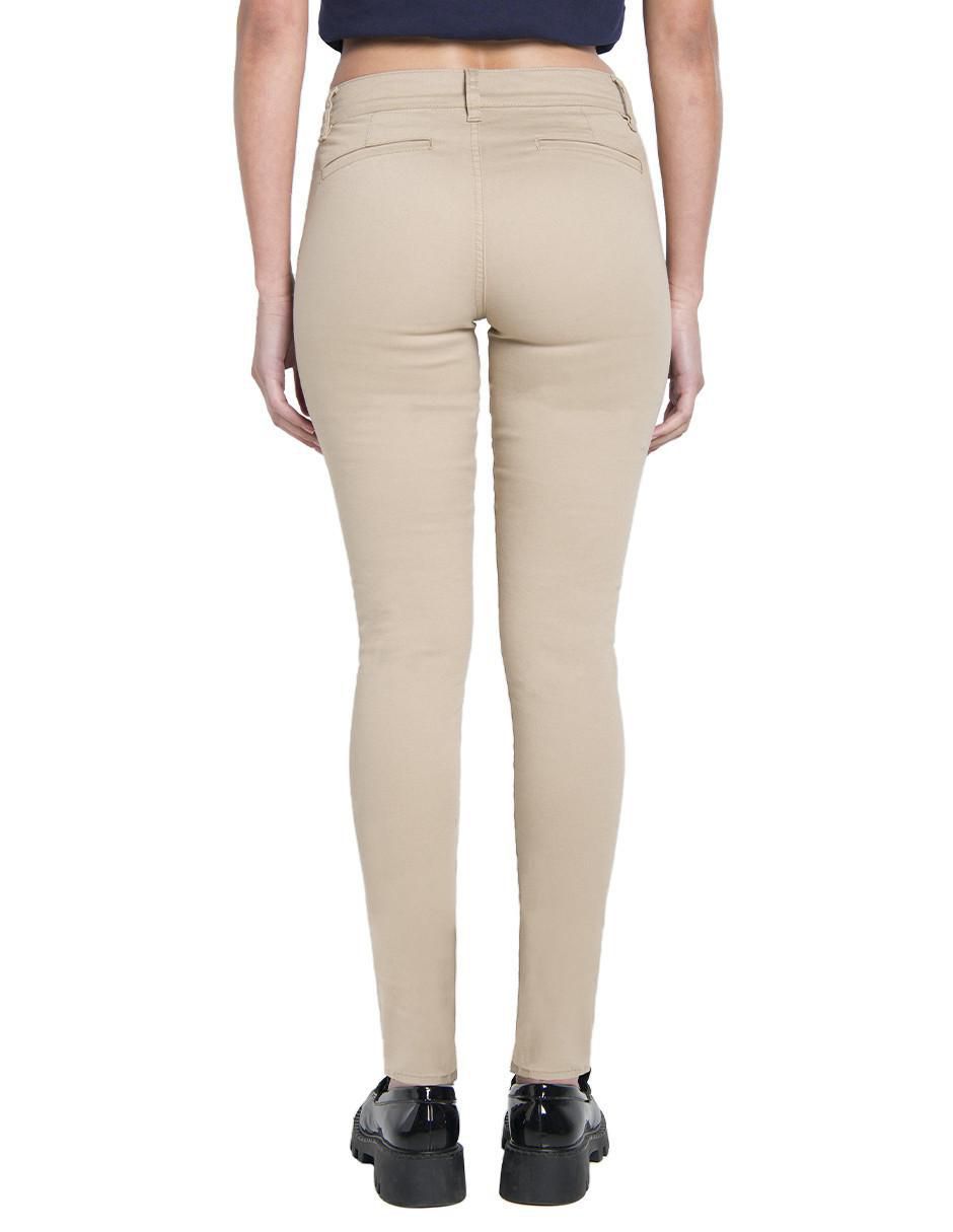 Pantalón chino skinny para mujer 2