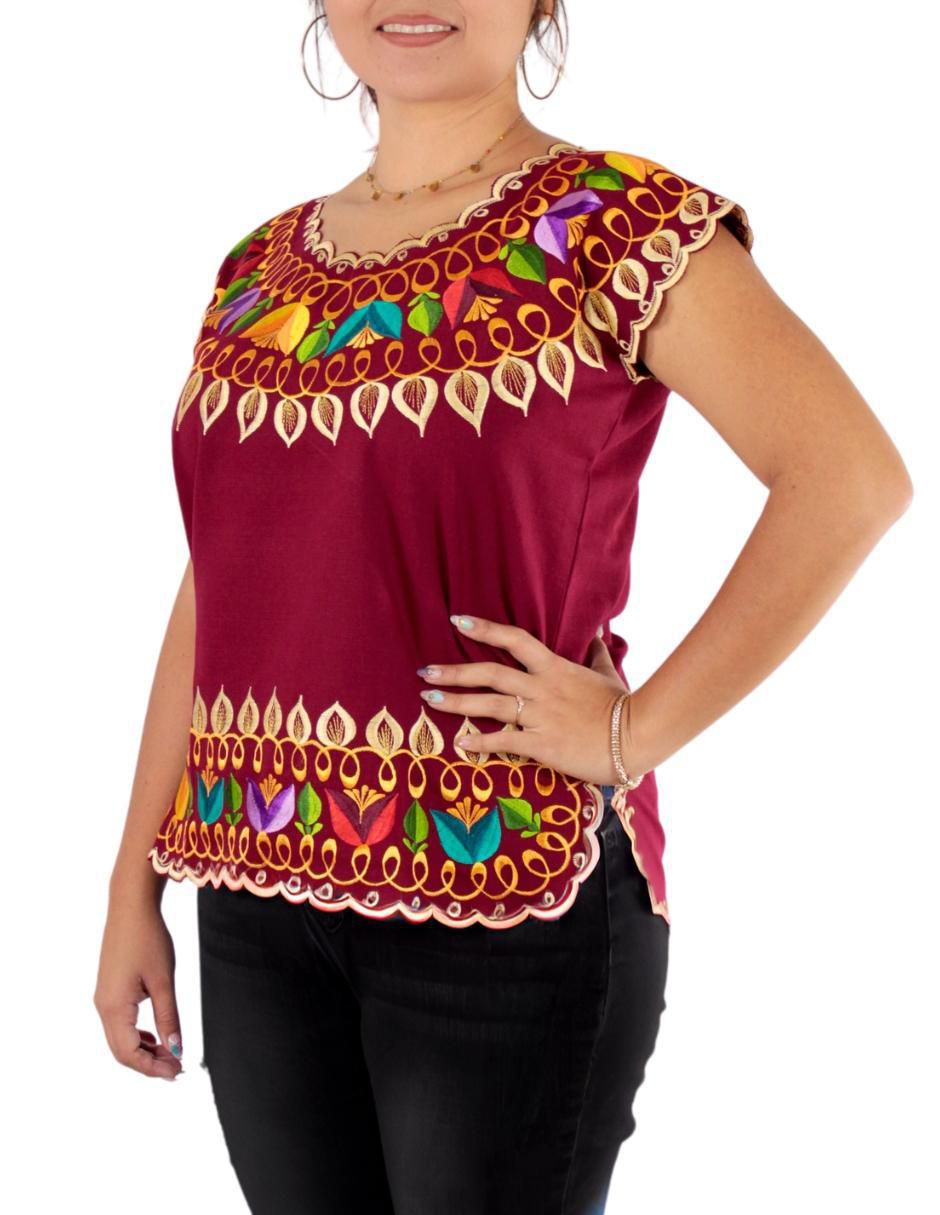 Blusa manga corta para mujer 2