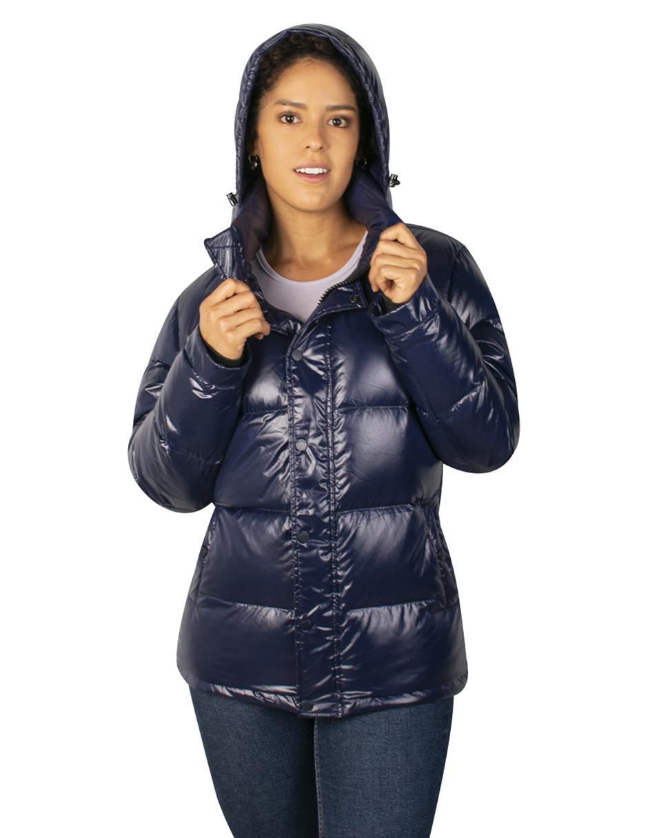 "chamarra" acolchada greenlander no impermeable "de" poliéster "para mujer"