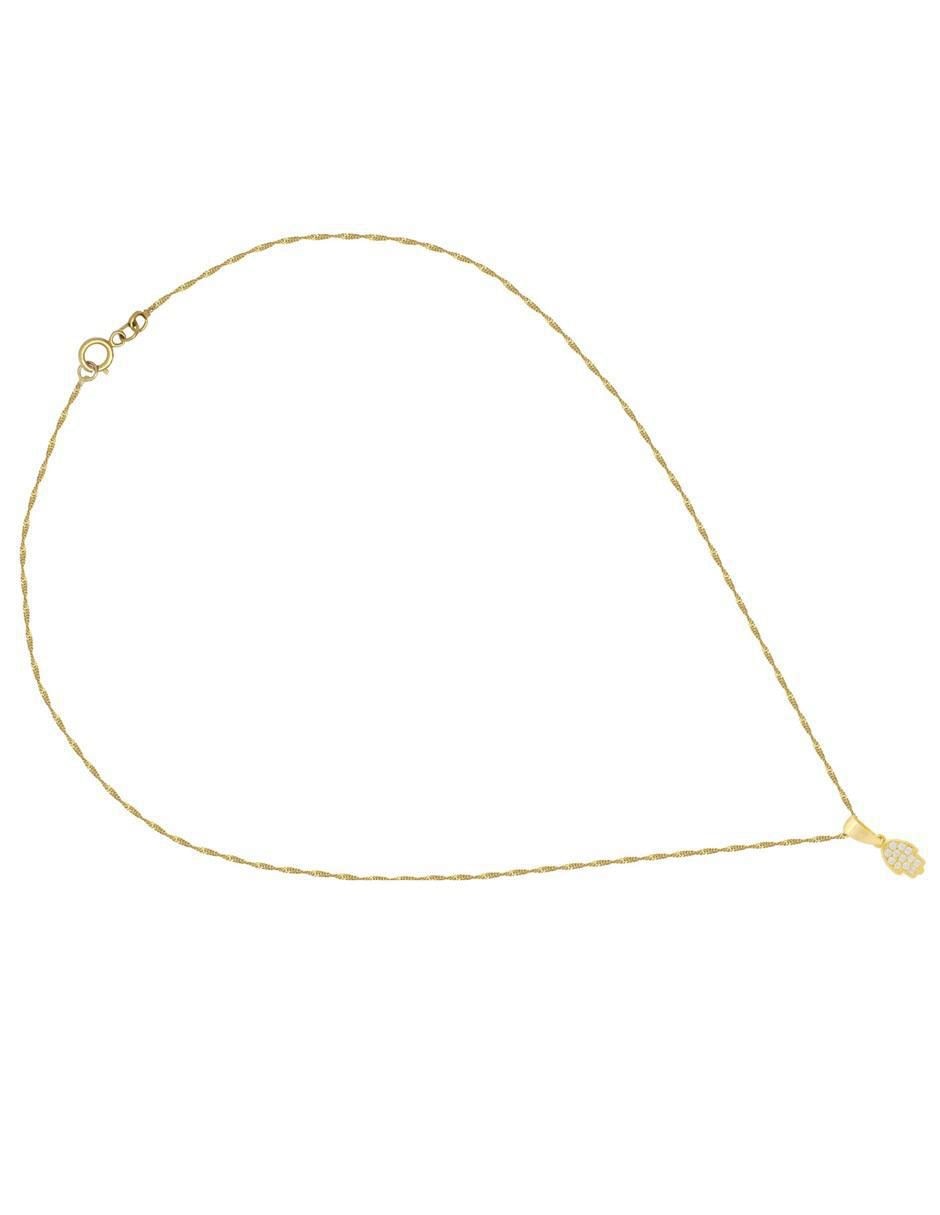 Collar de mano de oro 10 K 4