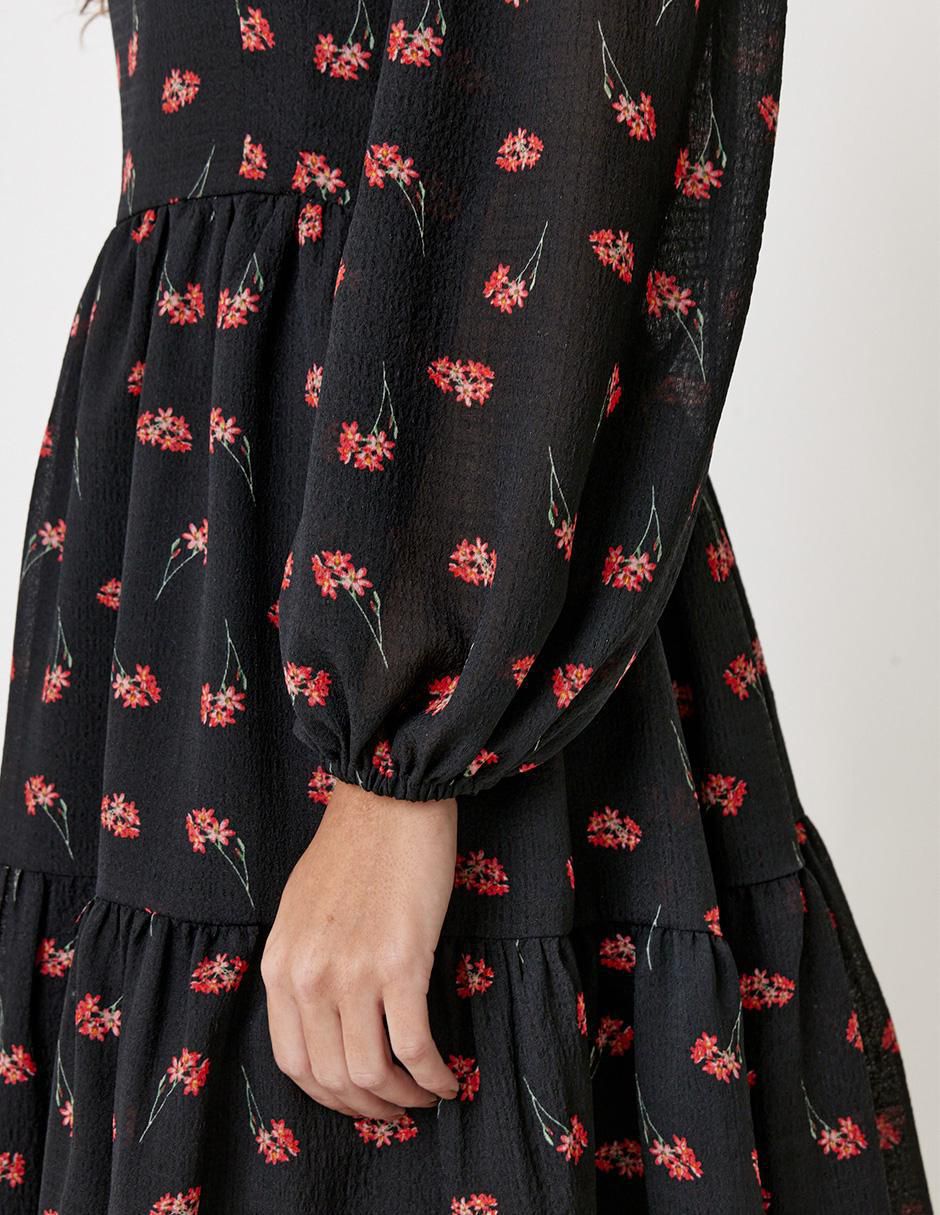 Vestido a la rodilla casual Ekleggen para mujer 5