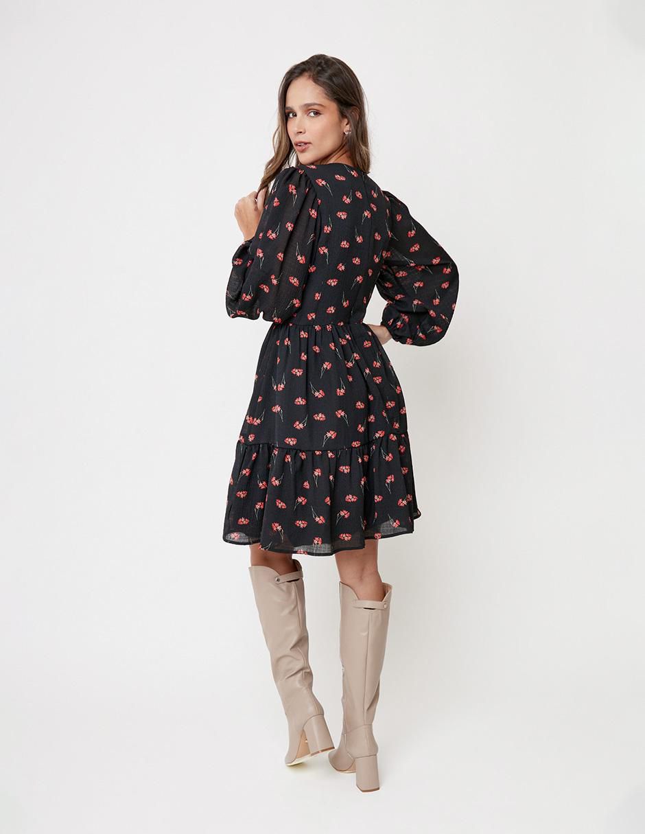Vestido a la rodilla casual Ekleggen para mujer 7