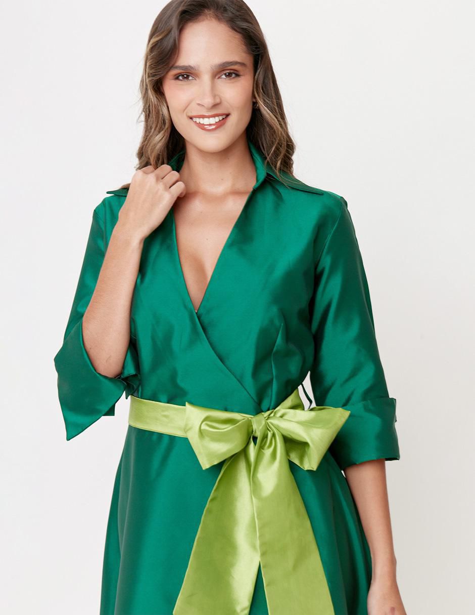 Vestido midi formal Ekleggen para mujer 4
