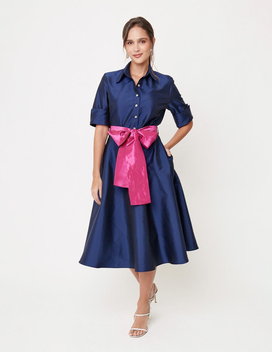 Vestido midi formal Ekleggen para mujer 2