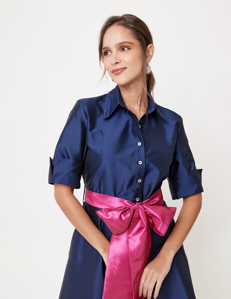 Vestido midi formal Ekleggen para mujer 3