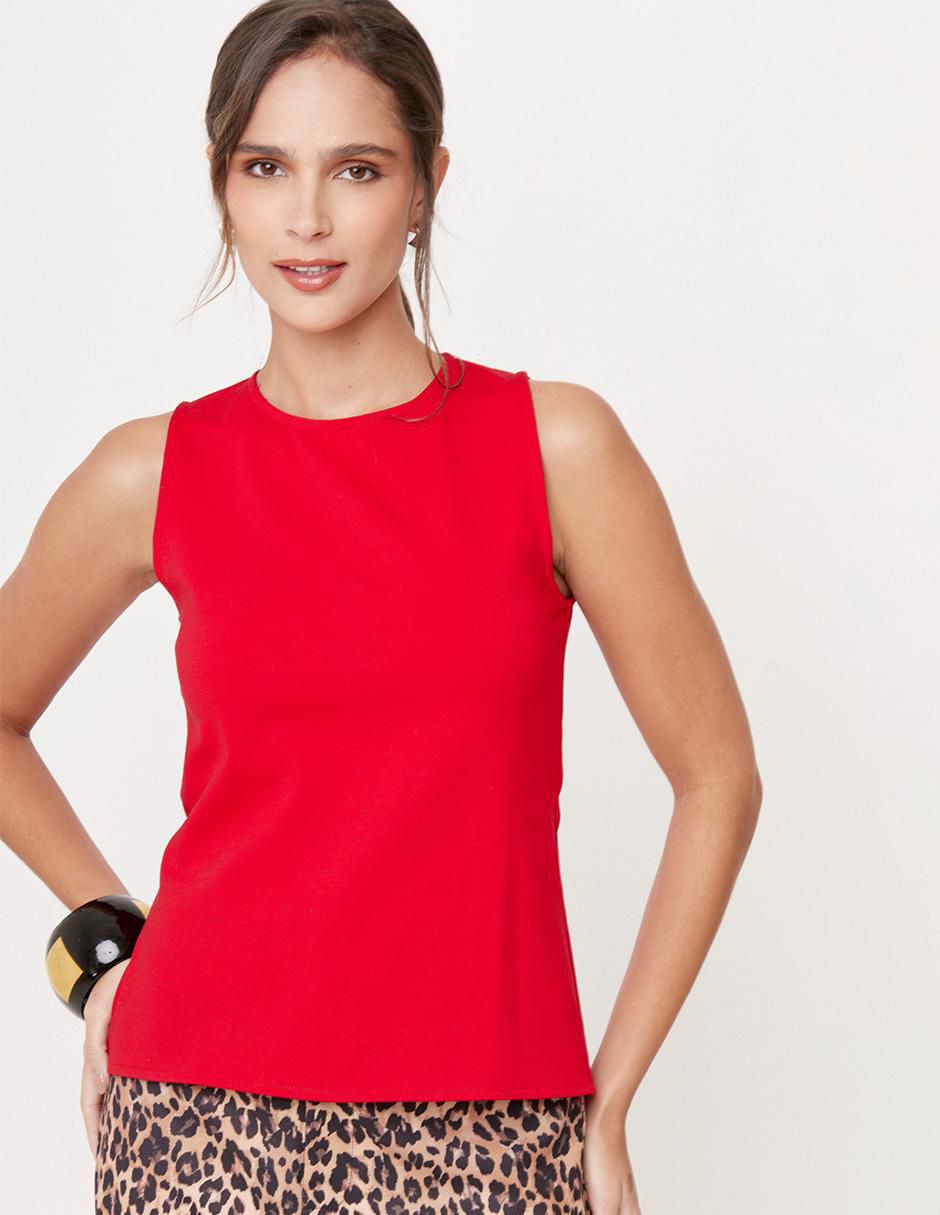 Blusa sin manga para mujer 1