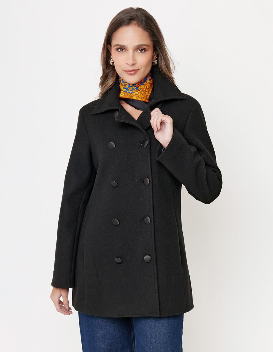 Abrigo Ivonne Abrigos Liverpool Dama Abrigo Linea Pura De Lana