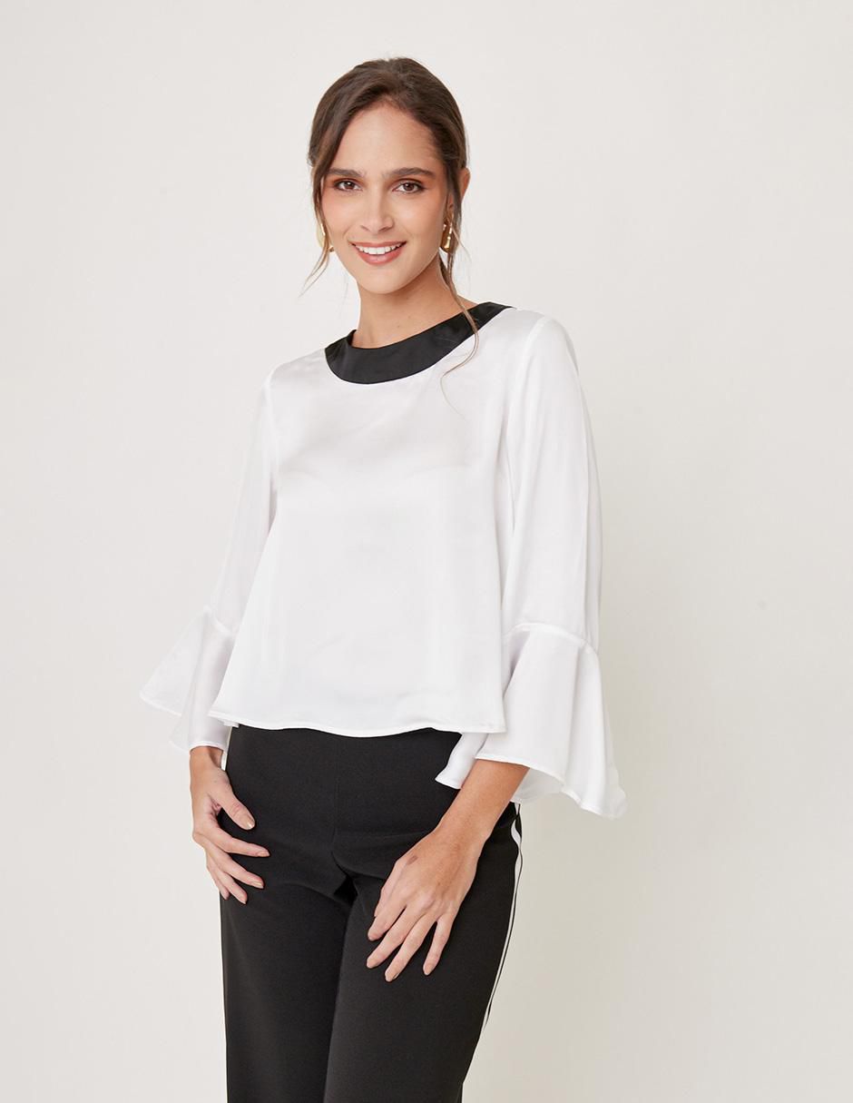 Blusa manga 3/4 para mujer 2
