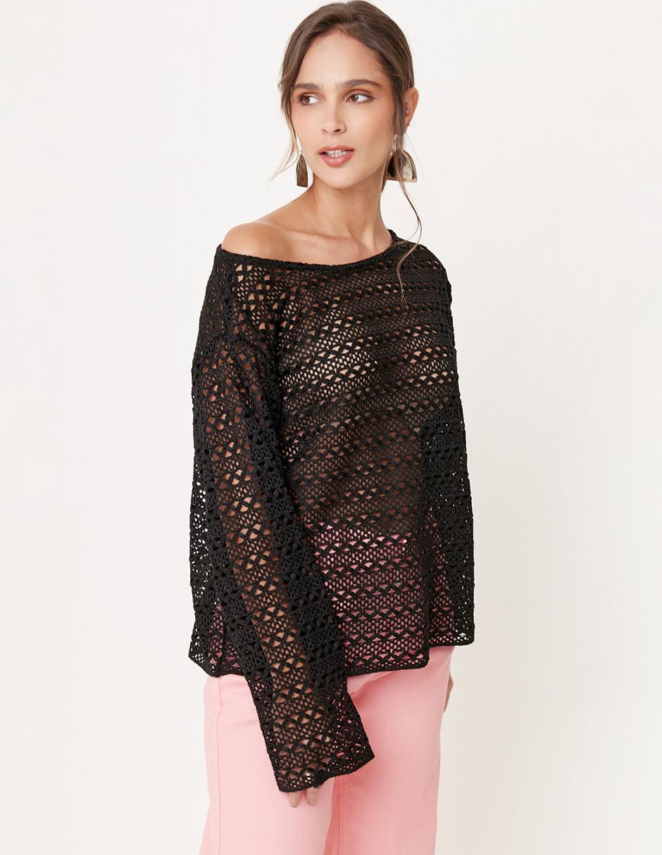 Blusa manga larga para mujer 2