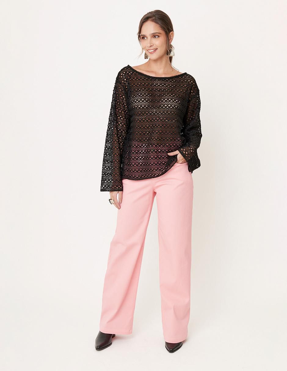 Blusa manga larga para mujer 3