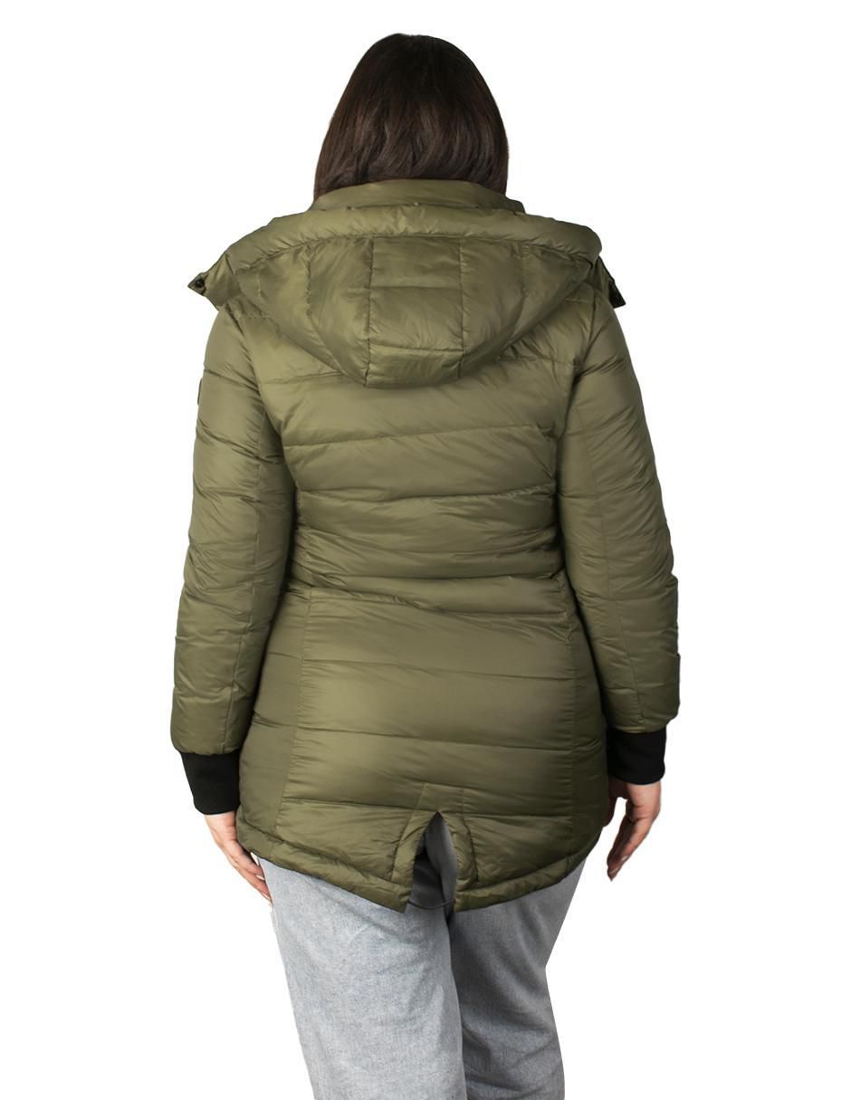 "chamarra" acolchada greenlander no impermeable "de" poliéster "para mujer"